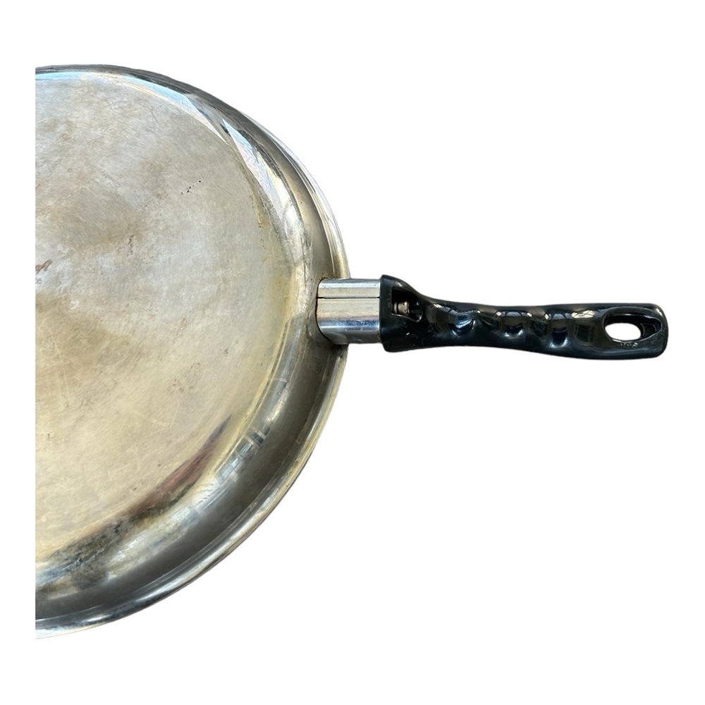 Americraft 11.5" Sauté Pan Stainless Steel Frying Pan Skillet Waterless … - Picture 8 of 9